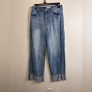 GOGO Cuffed Denim Jeans Size 5/27